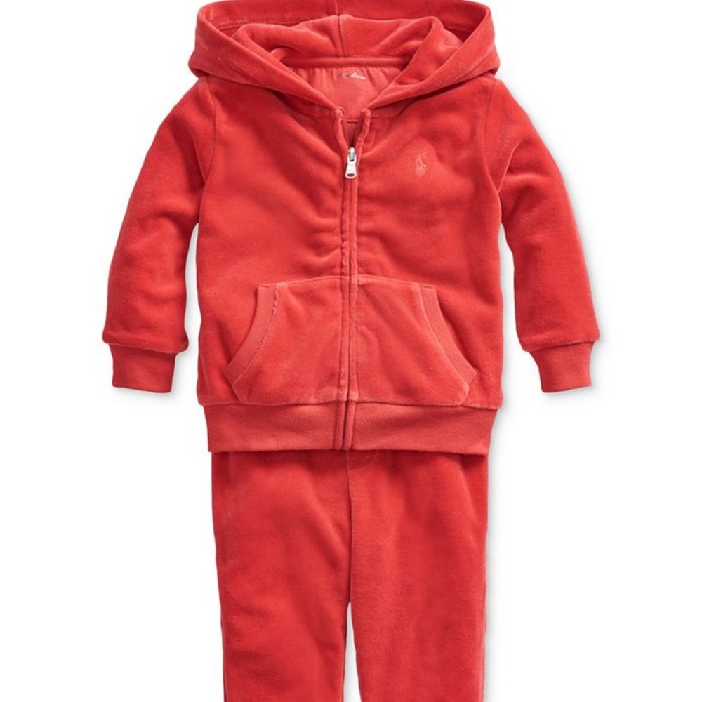 Ralph Lauren velour sweatsuit